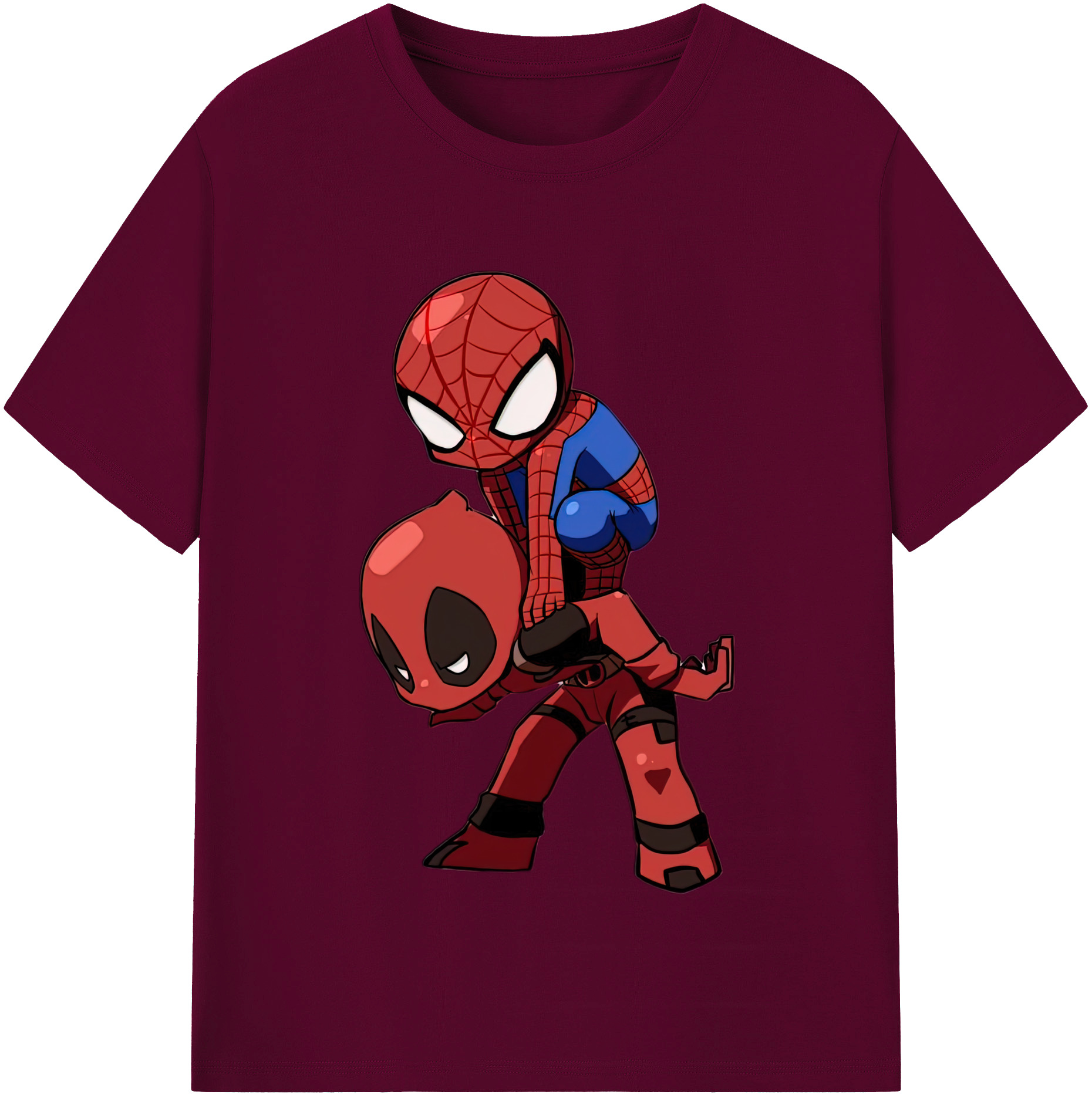 （画像用） Deadpool デッドプール レディースカジュアルプリントTシャツ（綿100％）